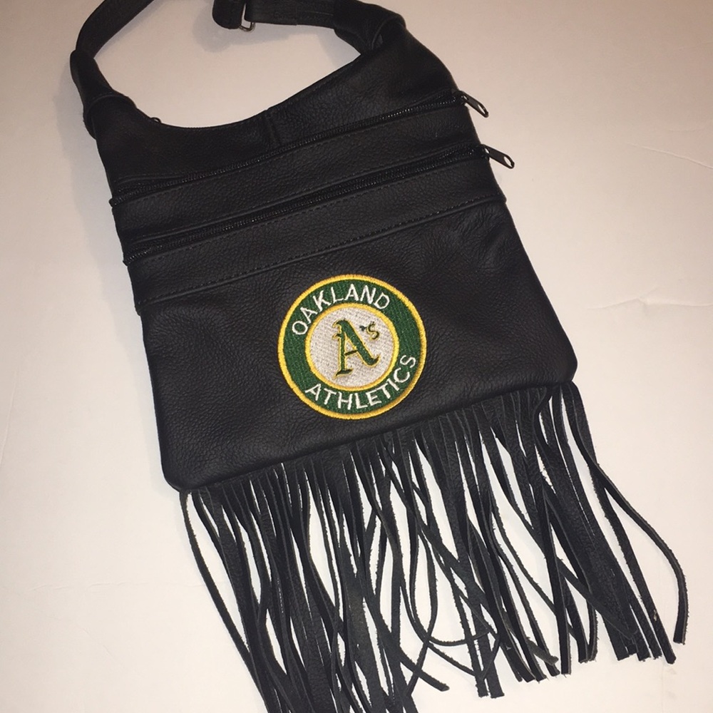 Oaklands A’s crossbody purse it’s perfect for the game